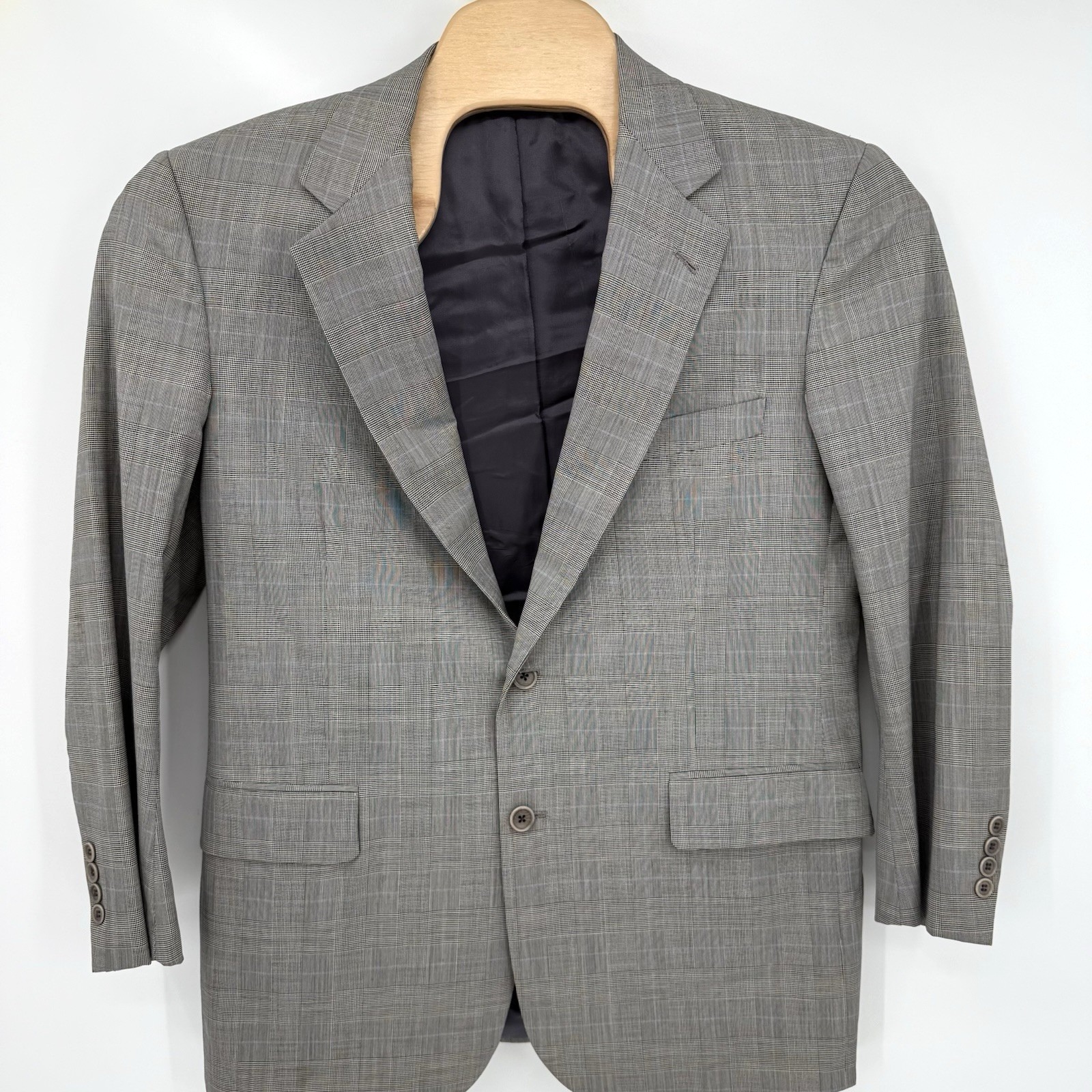 Brooks Brothers Sports Coat Men's 41 R Gray Golden Fleece Wool Blazer